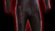 Sharkskin Traje Cremallera Trasera